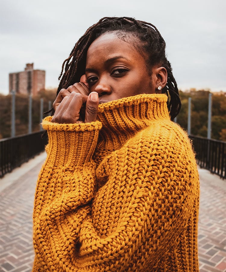 Turtleneck Knitted Sweater