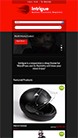 Screenshot of WooCommerce WordPress theme Intrigue on Smartphone