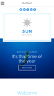 Screenshot of Hotel WordPress theme Sun Resort on Smartphone