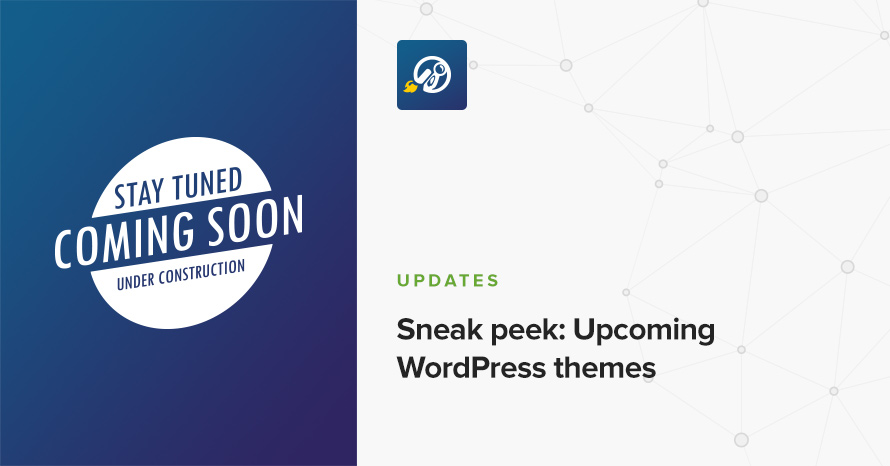 Sneak peek: Upcoming WordPress themes WordPress template