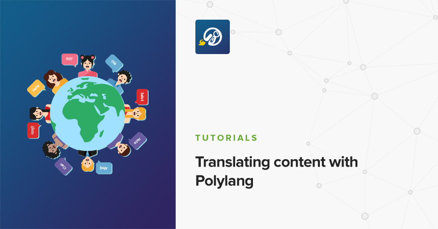Translating content with Polylang WordPress template