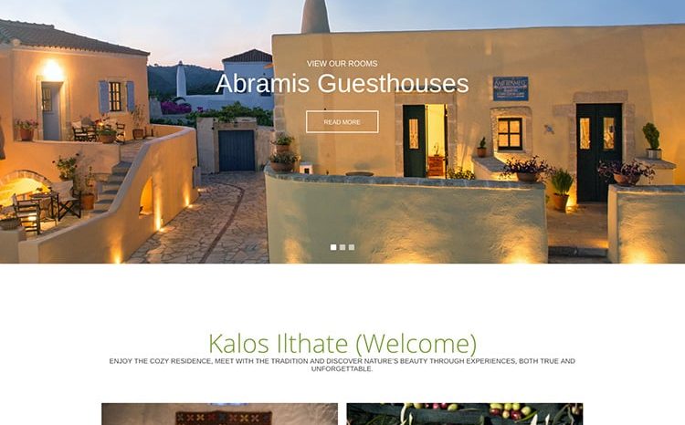 Abramis WordPress template