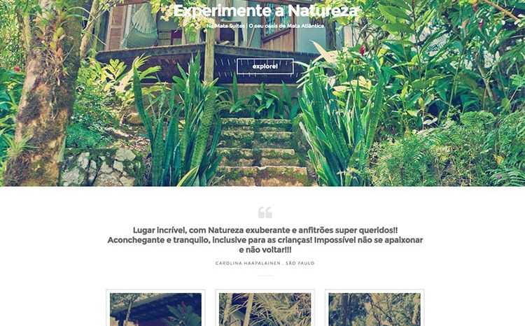 NA MATA Suites WordPress template