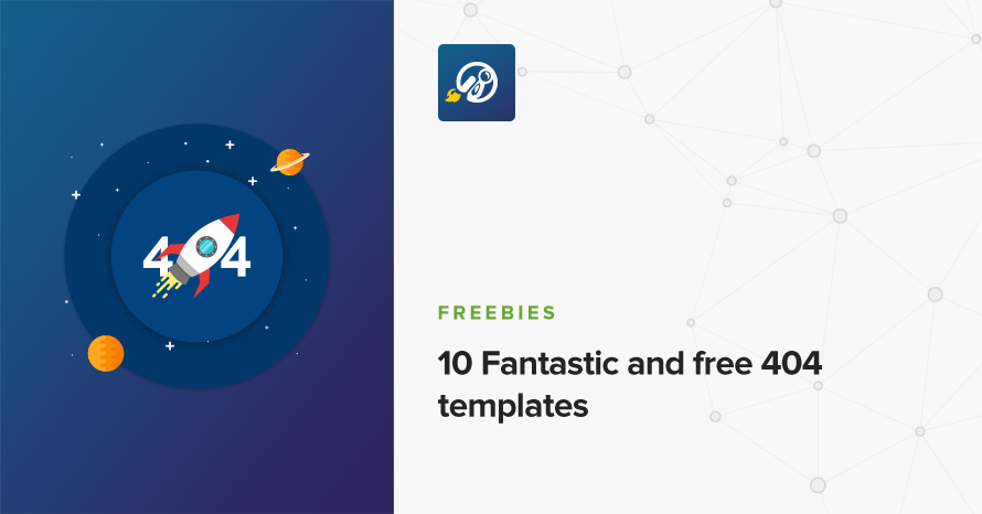 10 Fantastic and free 404 templates WordPress template