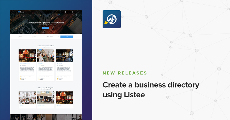 Create a business directory using Listee WordPress template
