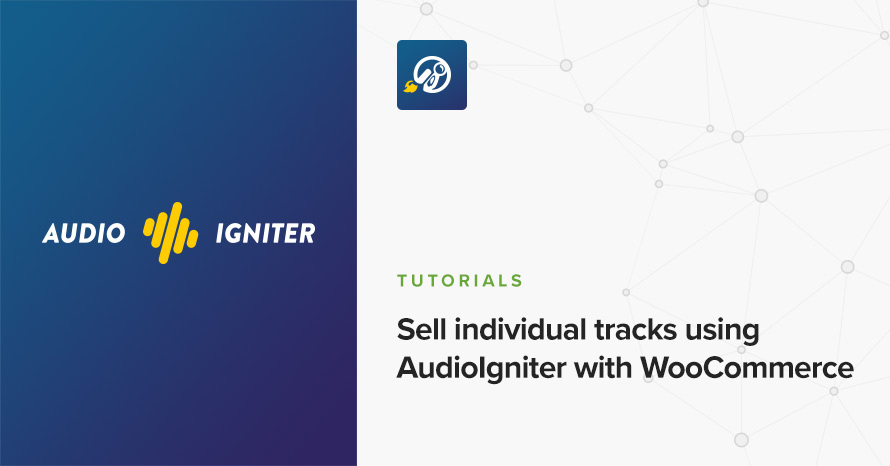 Sell individual tracks using AudioIgniter with WooCommerce WordPress template