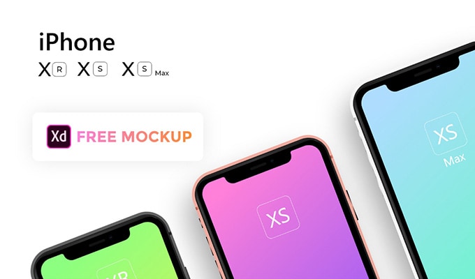 21 Iphone X Xs Xr Mockups You Can Download For Free Photoshop Sketch Illustrator Adobe Xd Cssigniter