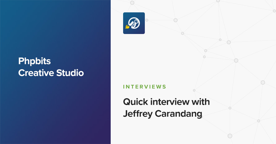 Quick interview with Jeffrey Carandang (Phpbits Creative Studio) WordPress template