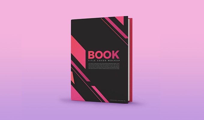 book mcokup free psd