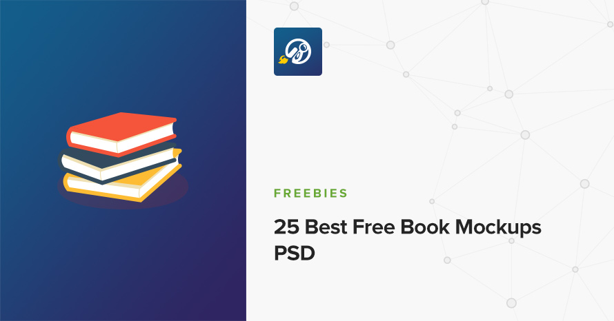 25 Best Free Book Mockups PSD WordPress template