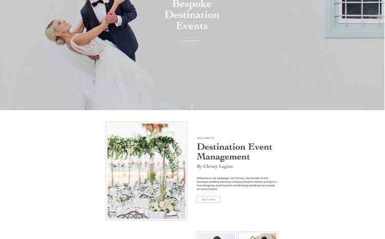 Christy Lagiou WordPress template