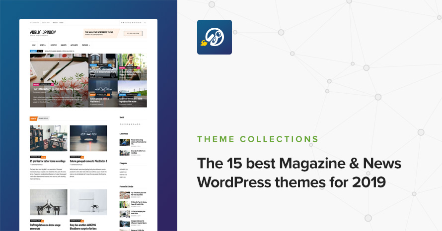 The 15 best Magazine & News WordPress themes WordPress template