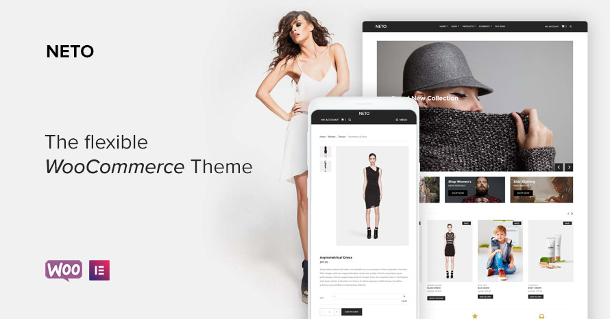 The updated version of Neto has just landed WordPress template