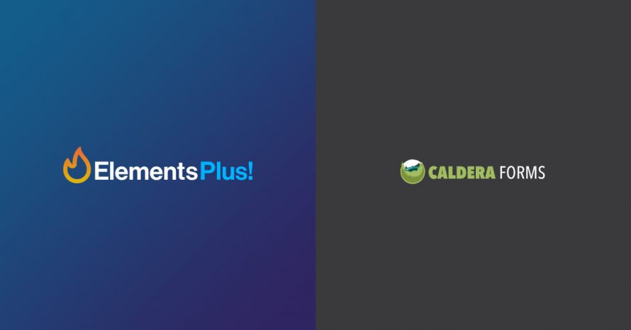 Embed and style Caldera Forms with Elements Plus! WordPress template