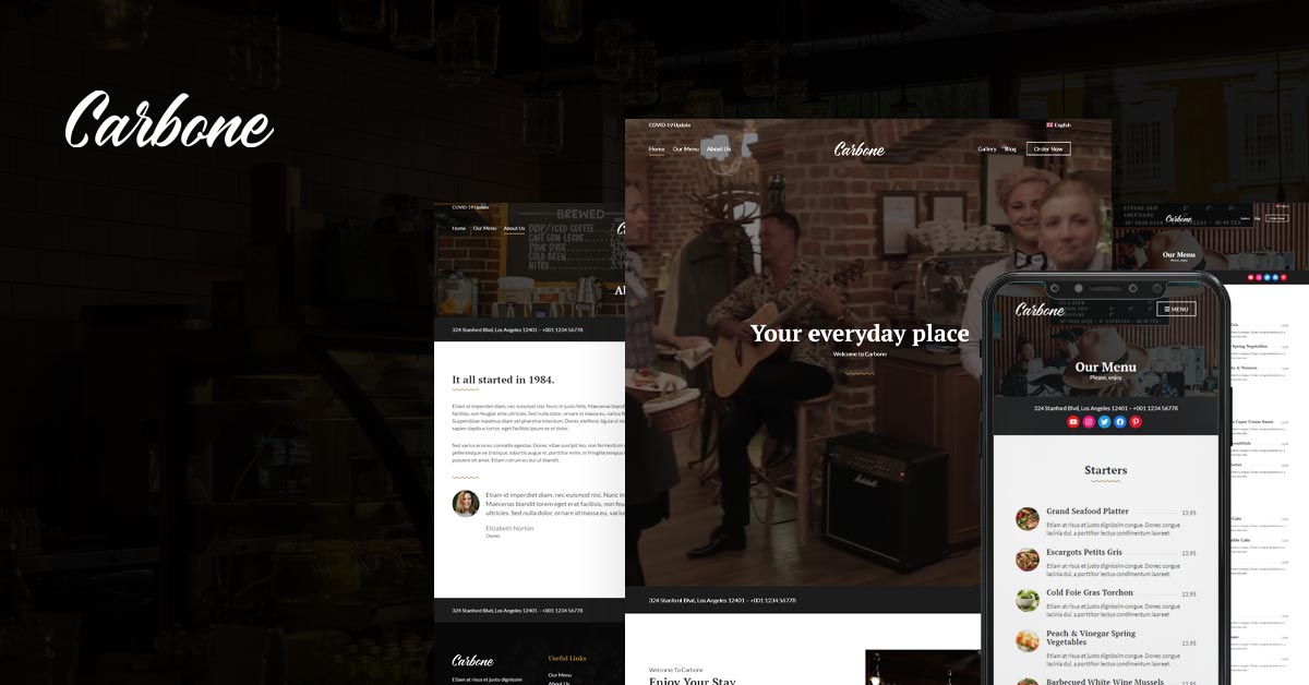 Carbone WordPress Theme • CSSIgniter